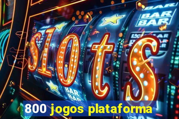 800 jogos plataforma